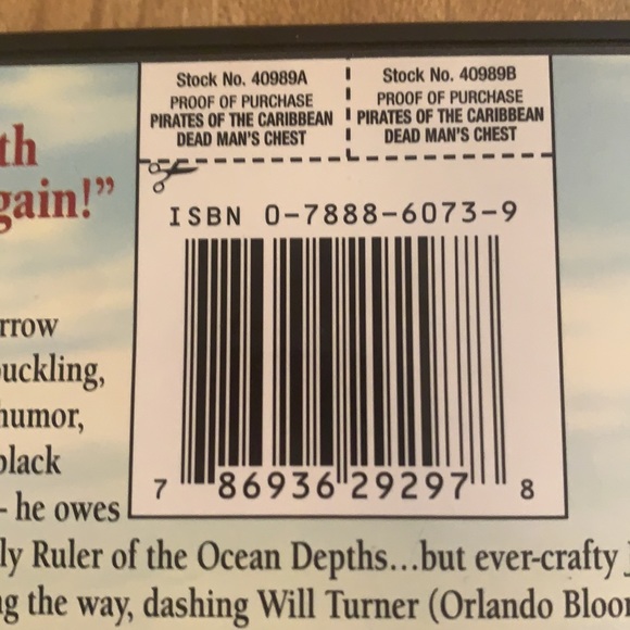 Pirates of the Caribbean DVD - Picture 3 of 7